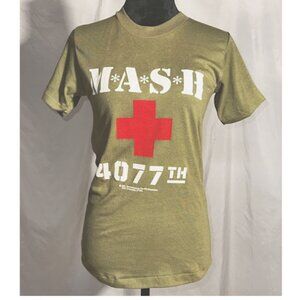 Vintage Authentic MASH 4077th TV Show T-shirt, Memorabilia, NWT Small, 1981
